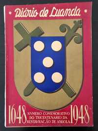 revista: Diário de Luanda. Tricentenário da restauração de Angola.