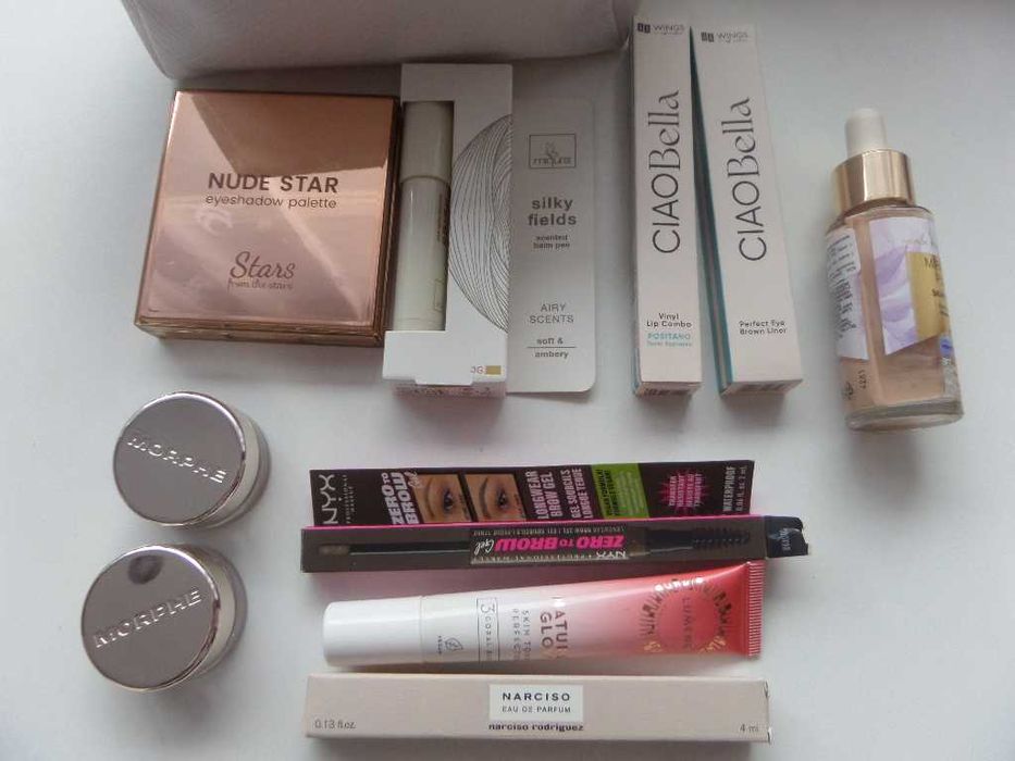 Narciso Rodriguez Max Factor Morphe NYX Ciao Bella zestaw kosmetyków