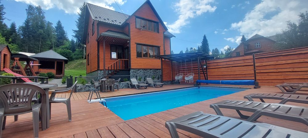 Відпочинок у карпатах горах. Оренда Будинку з басейном с. Плав'я