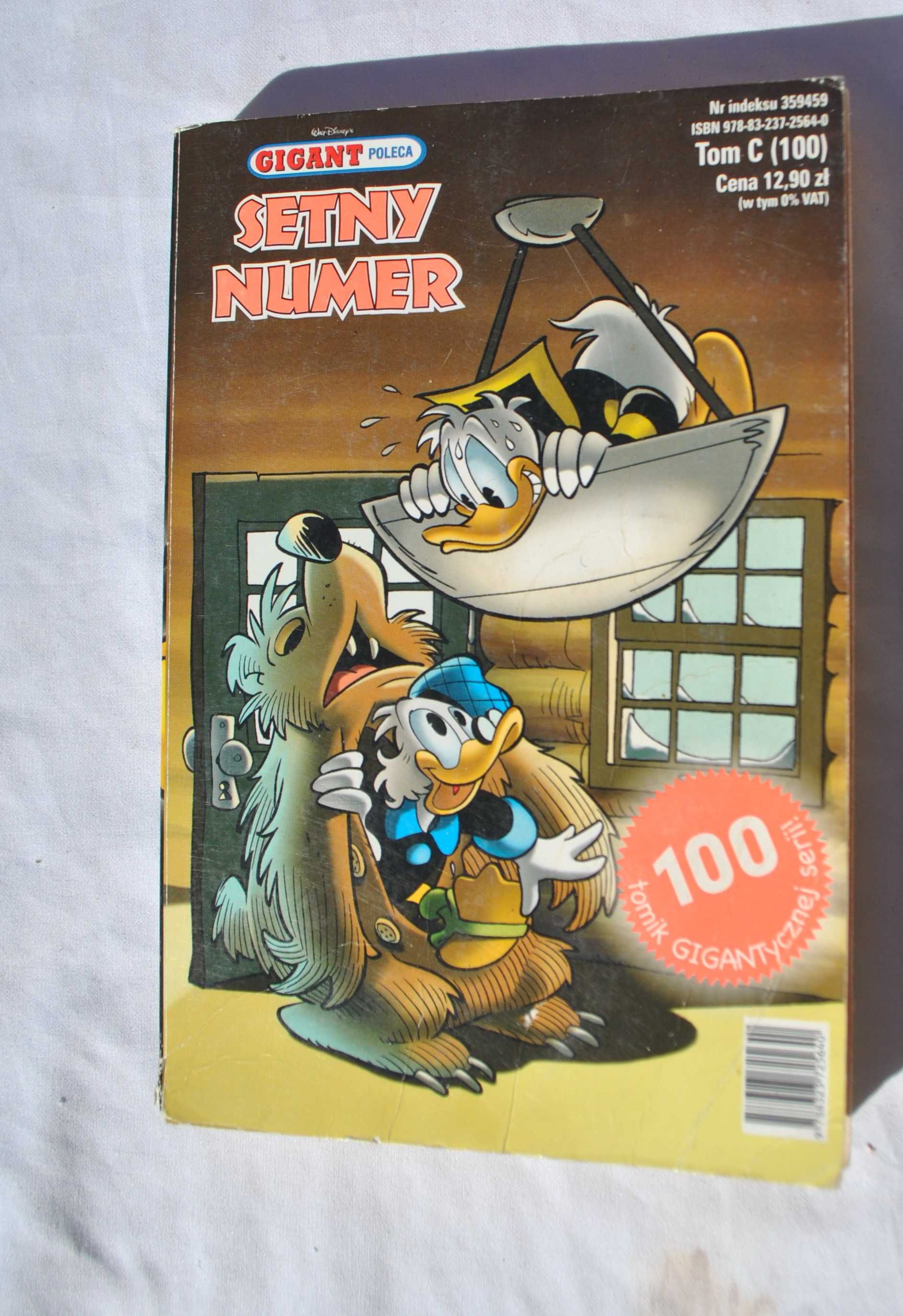 gigant poleca SETNY NUMER nr 100 komiks Kaczor Donald
