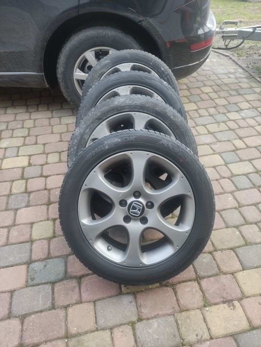 Alufelgi Honda 5x114,8x 17 z oponami