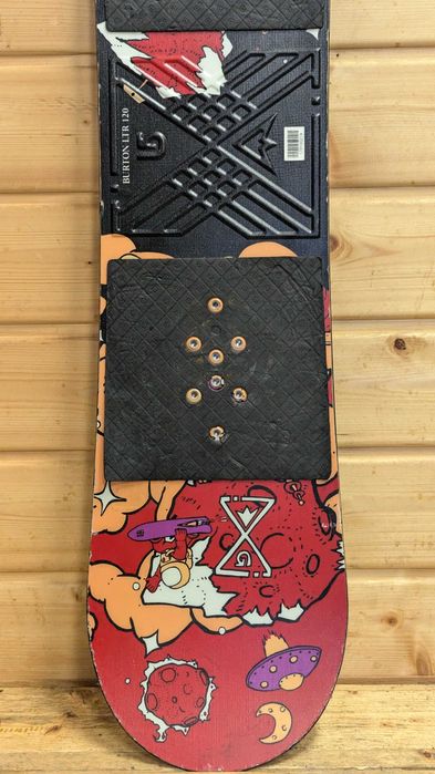 Deska snowboardowa dziecięca BURTON LTR 120 cm + WIĄZANIA (315)