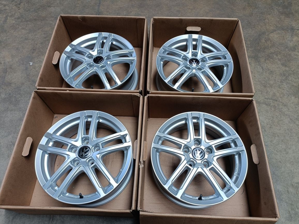 Alufelgi Felgi VW 16 cali 5x112 Golf Jetta Caddy T-Roc, Audi A3