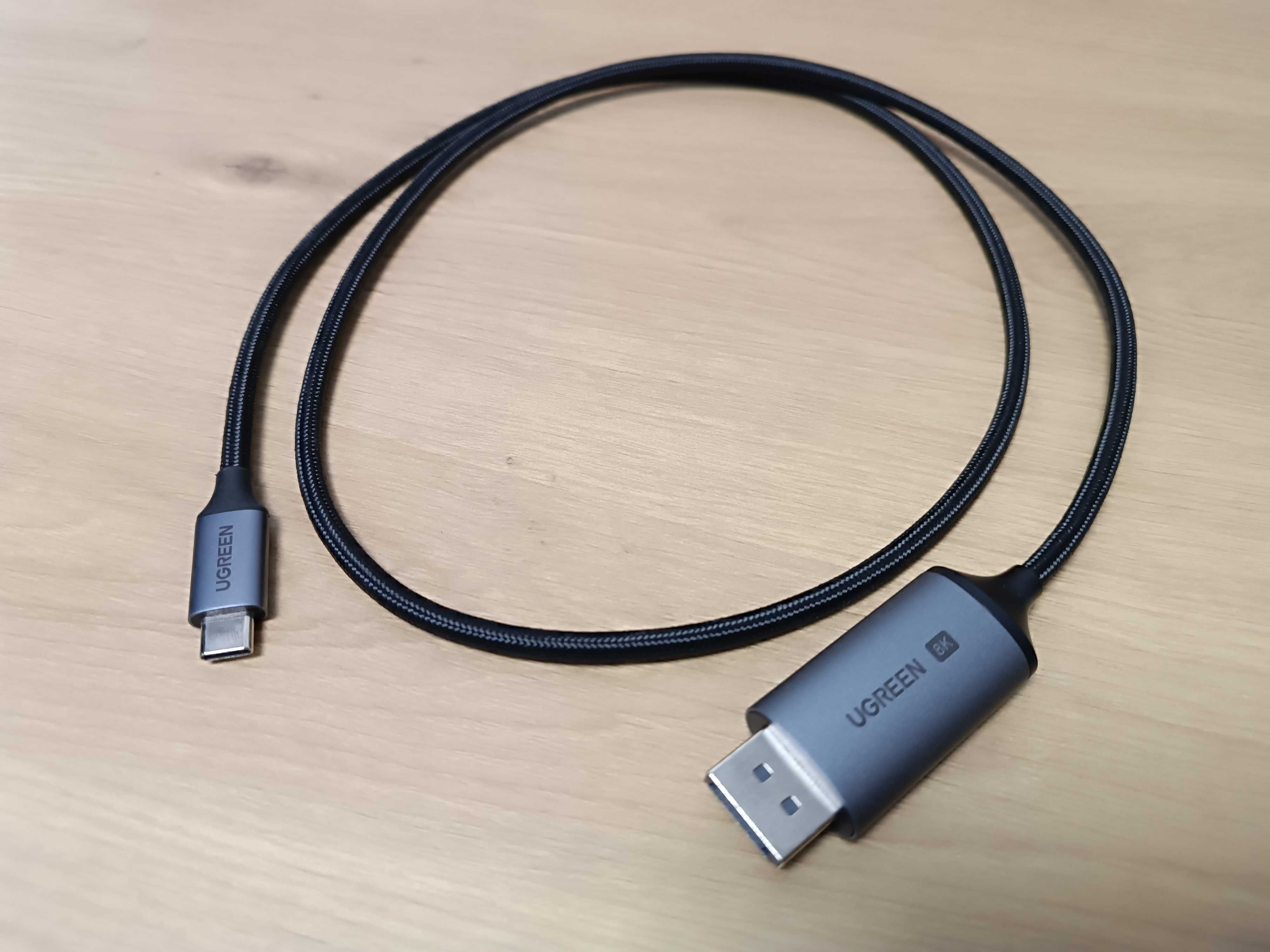 Kabel USB-C do DisplayPort marki UGREEN Thunderbolt