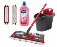 SOLIDNY Mop VILEDA Nowoczesny Ultramax XL ZESTAW 3w1 + PŁYN