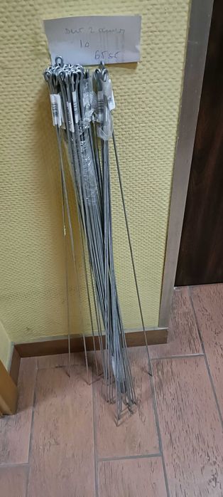 Drut z oczkiem 100cm 65 szt.