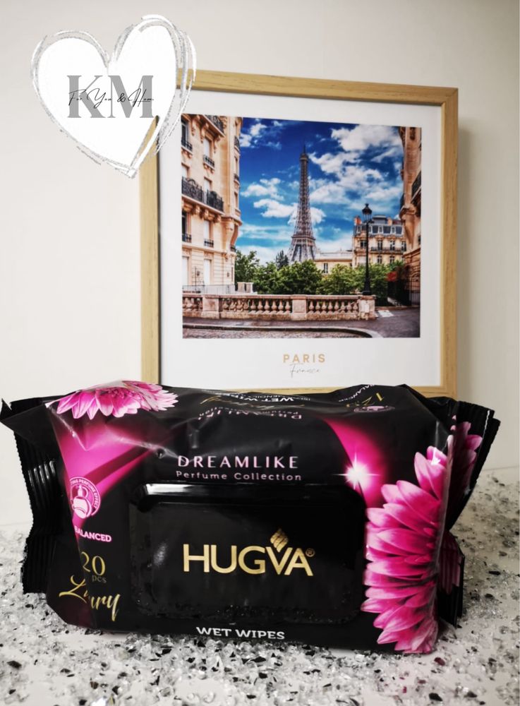 HUGVA- perfumowane chusteczki nawilżane