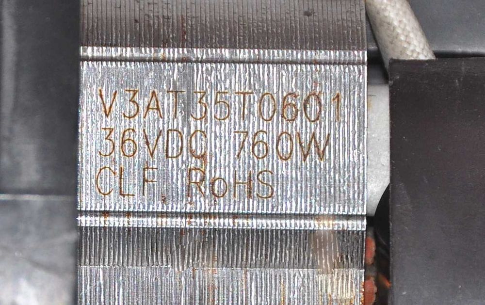 Турбина (двигатель) для поломоечных машин