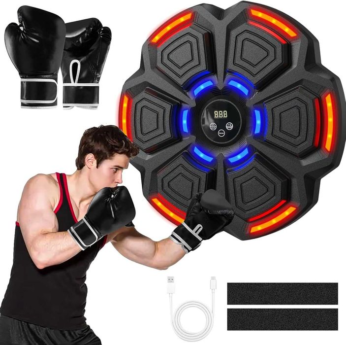 Naścienna maszyna bokserska NamYoprce, podkładki do boksowania