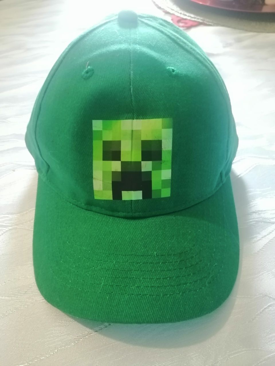 Minecraft czapka z daszkiem