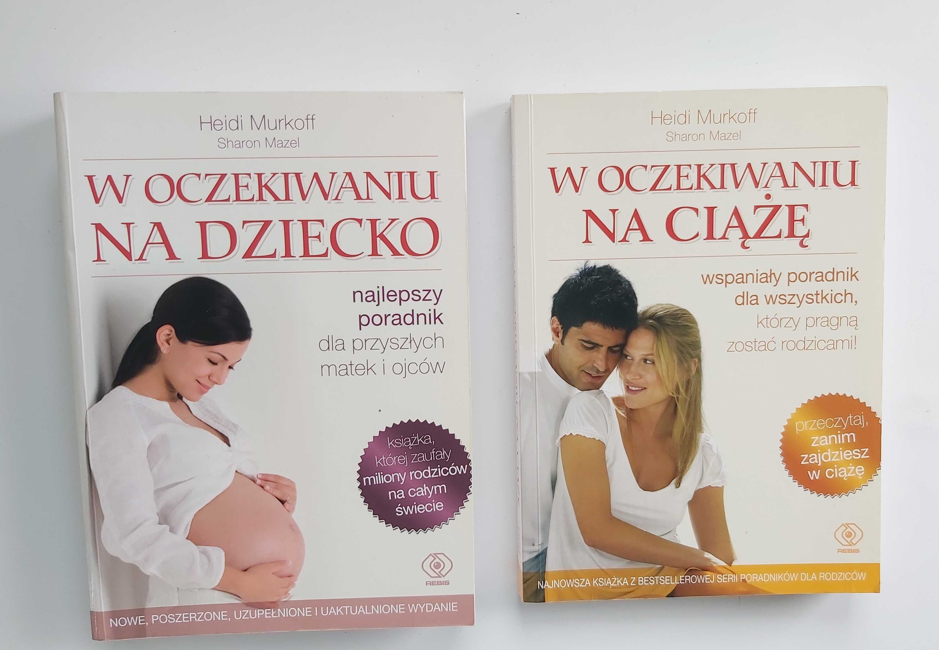 Książki ciążowe- W oczekiwaniu na ciążę i w oczekiwaniu na dziecko