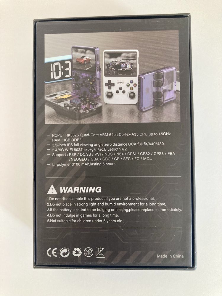 Consola Jogos Retro + 15.000 Jogos (Cartão 64GB)