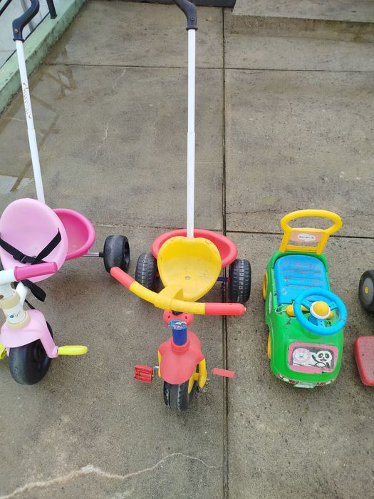 Lote triciclos bebê/criança