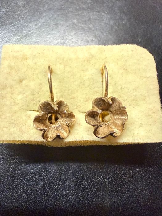 Сережки срібло часів СРСР клеймо з зіркою