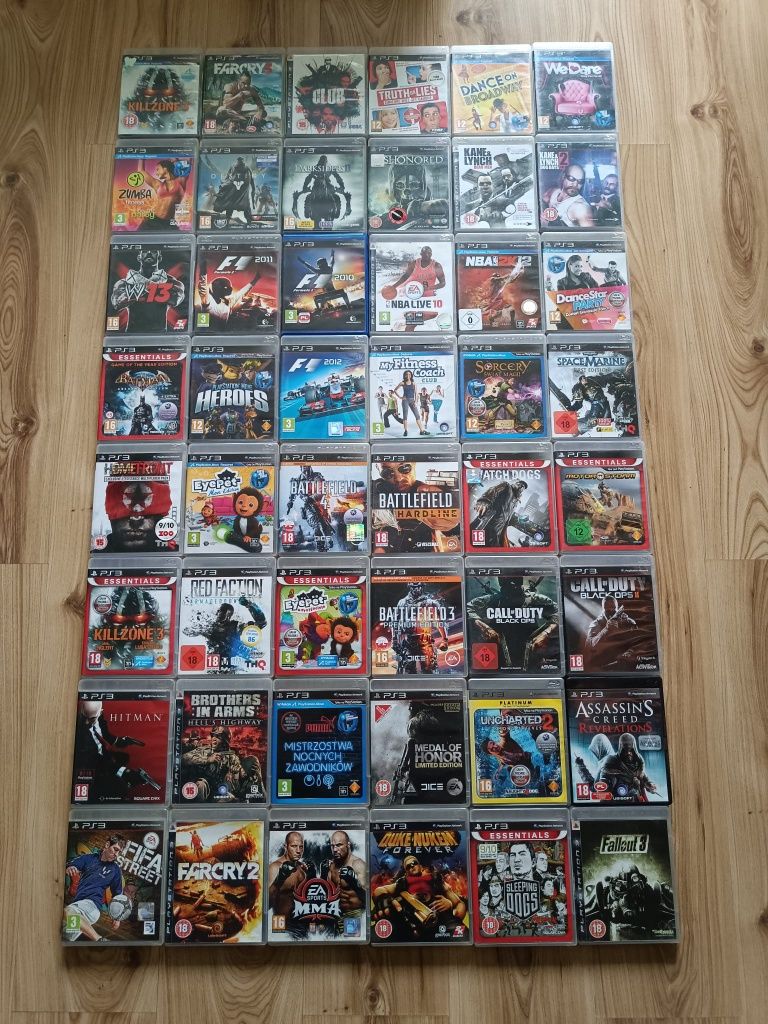 Gry ps3, stan bardzo dobry,wysyłka przez olx