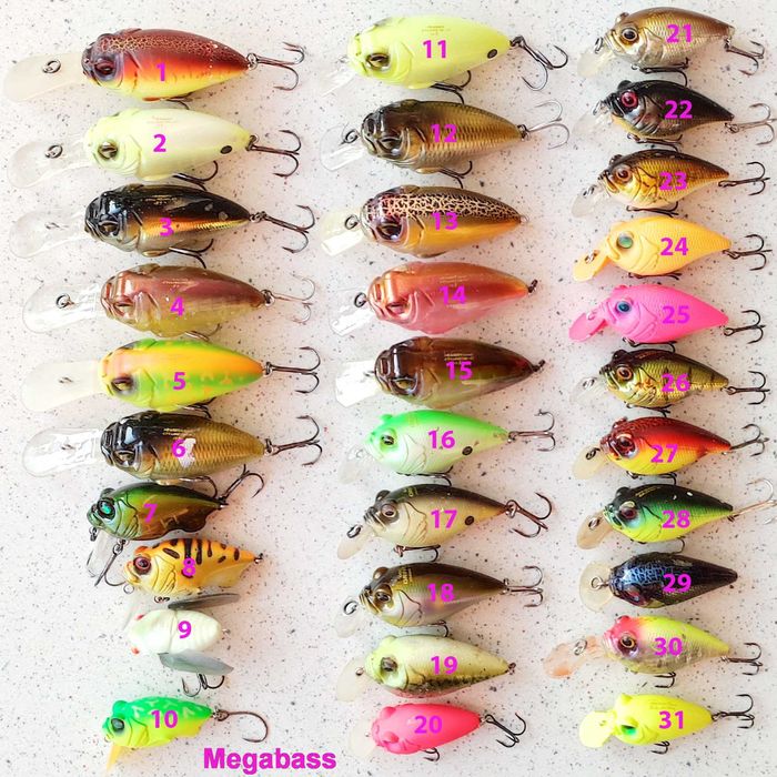 Воблеры Megabass DEPS Daiwa