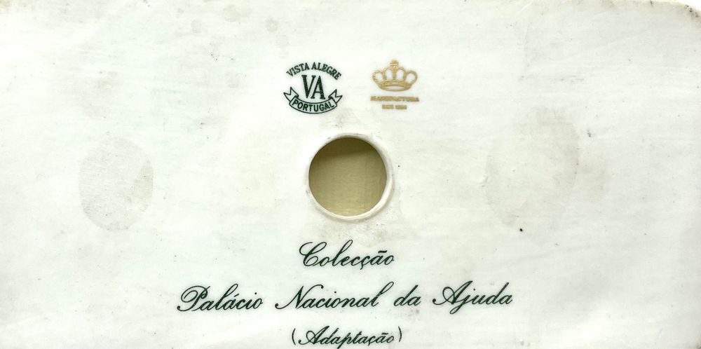 Tinteiro Em Porcelana Da Vista Alegre - "Império"