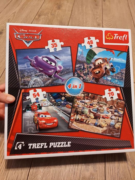 Puzzle 4 in 1 - dla chłopca i dla dziewczynki