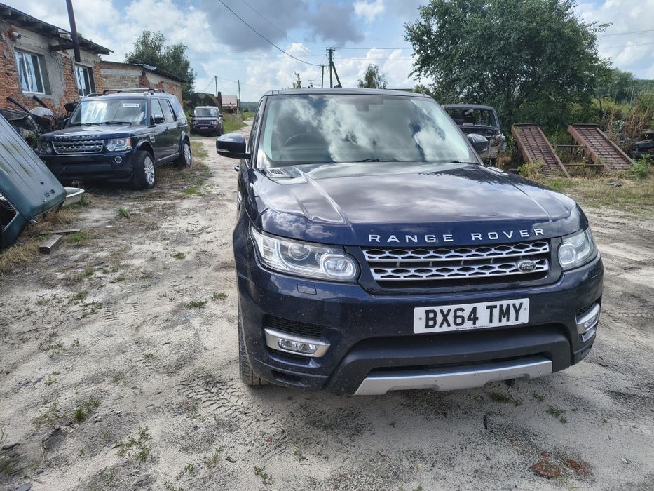 Бампер range rover sport L494 розборка шрот запчастини крило ренж 3.0