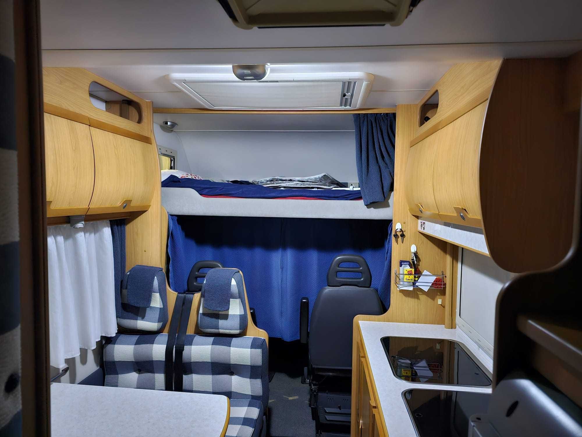 Autocaravana 6 lugares c/ garagem