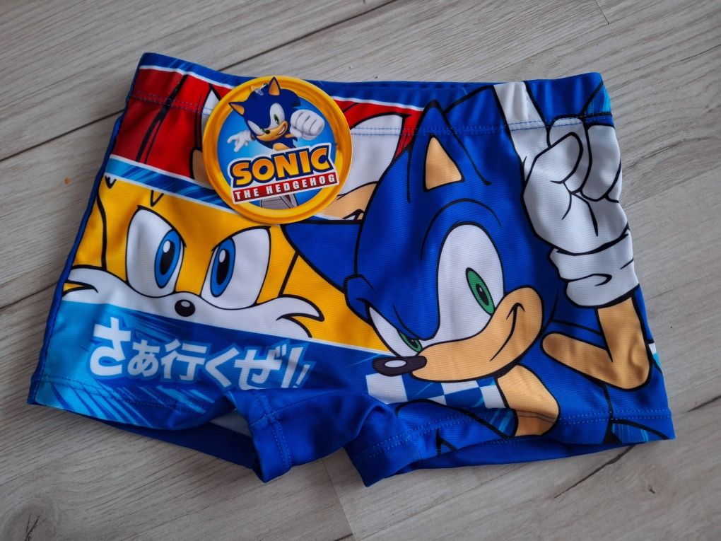 Bokserki kąpielowe kąpielówki Sonic rozmiar 152