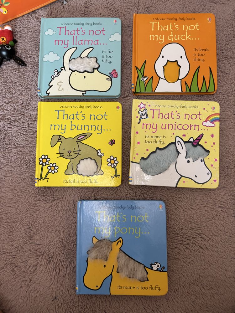 Ksiazki usborne dotykowe