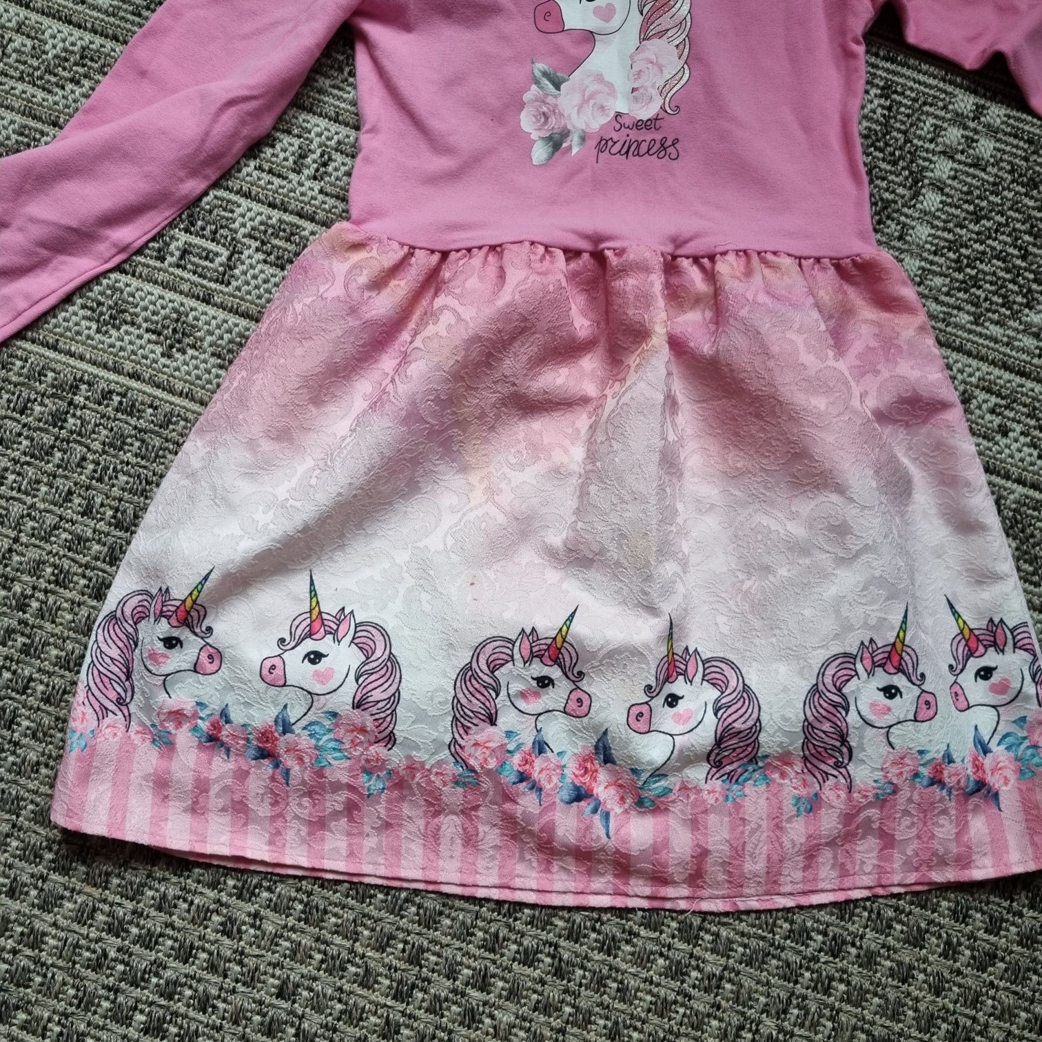 Сукня Miss Feriha 122 см Рожеве, платье для девочки