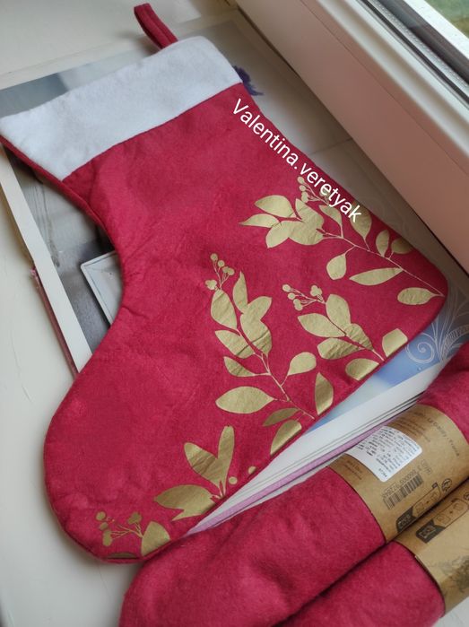 Різдвяний новорічний чобіток сапожок Ів Роше сапожек ив роше
Різдвяний