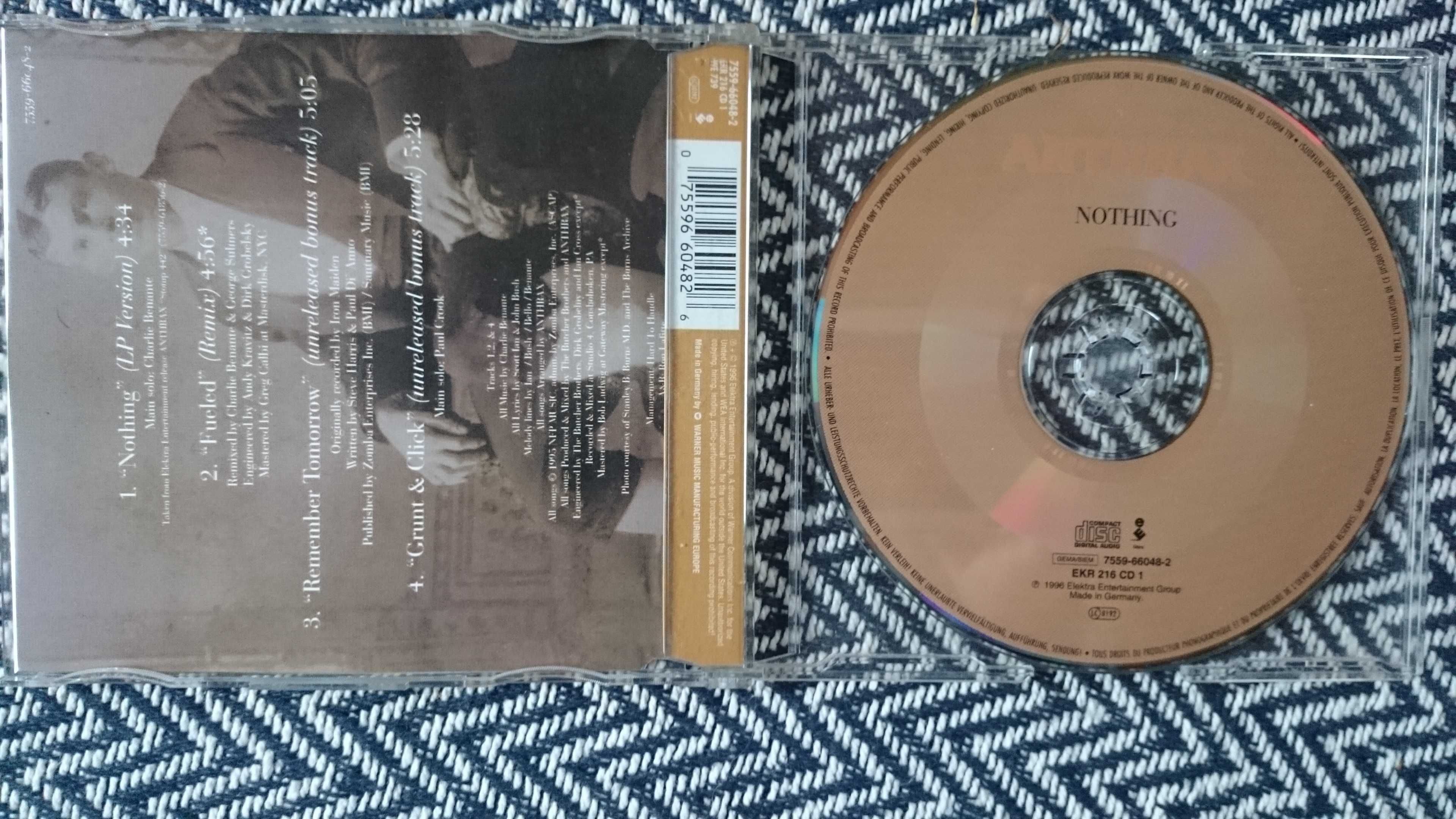 Antrax - nothing - singiel Cd