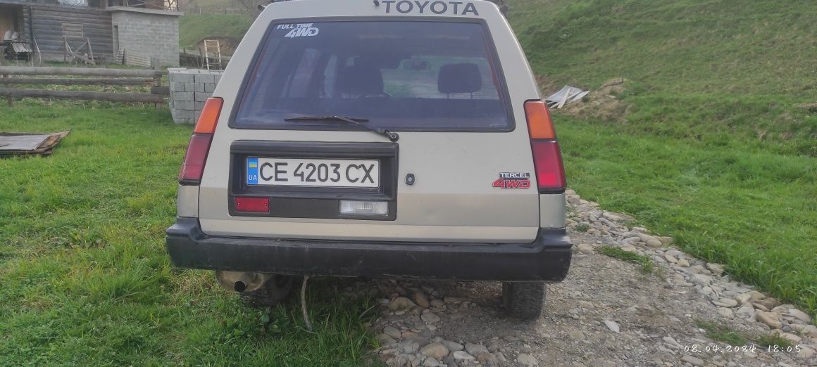 Toyota tercel 4wd