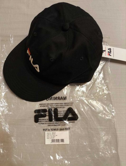 Czapka z Daszkiem FILA z metkami Nowa na Lato Uniwersalną Damską Męską