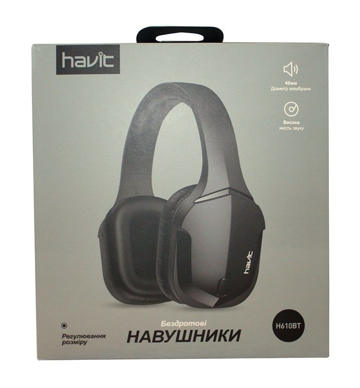 Наушники HAVIT HV-H628BT Black безпроводные