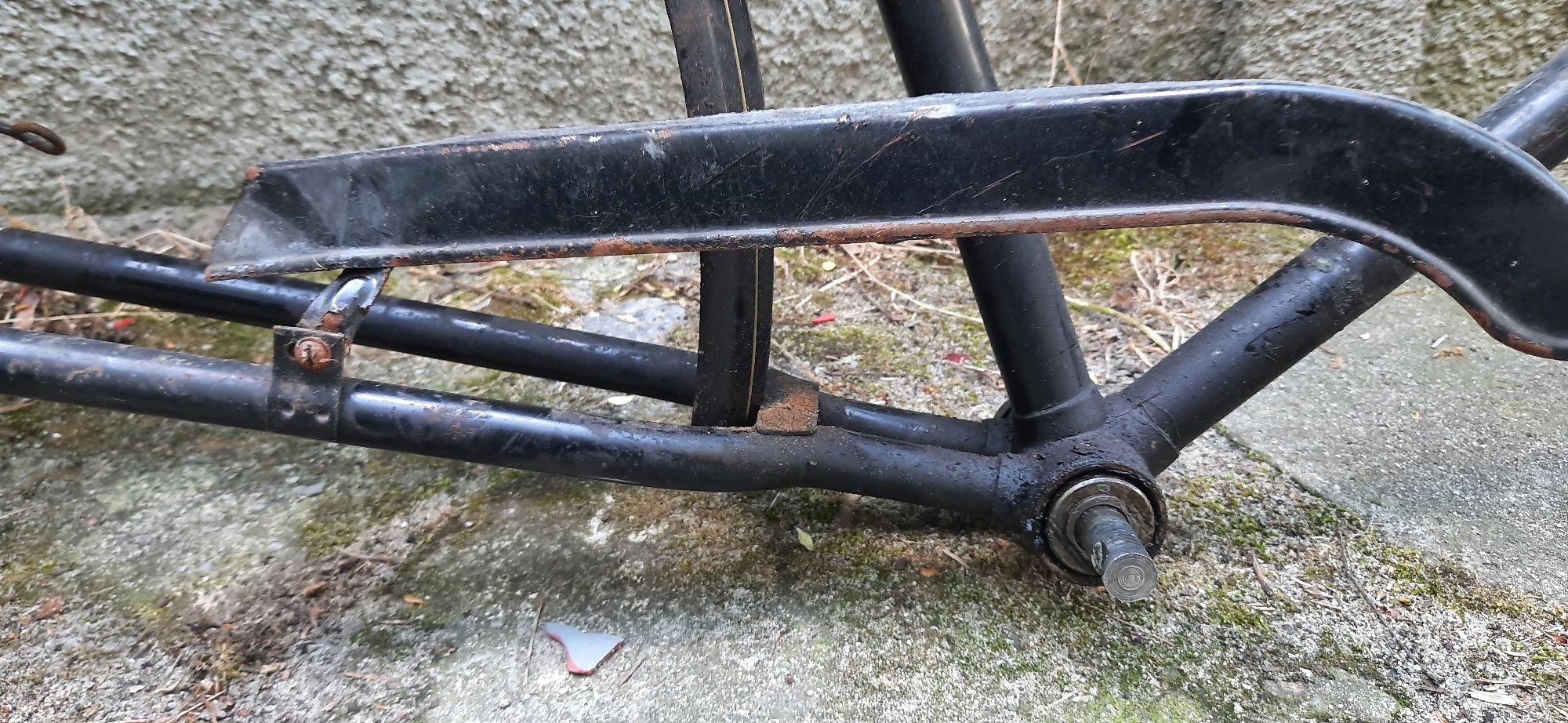 Rama roweru Romet Ambasador z roku 1971 z PRL