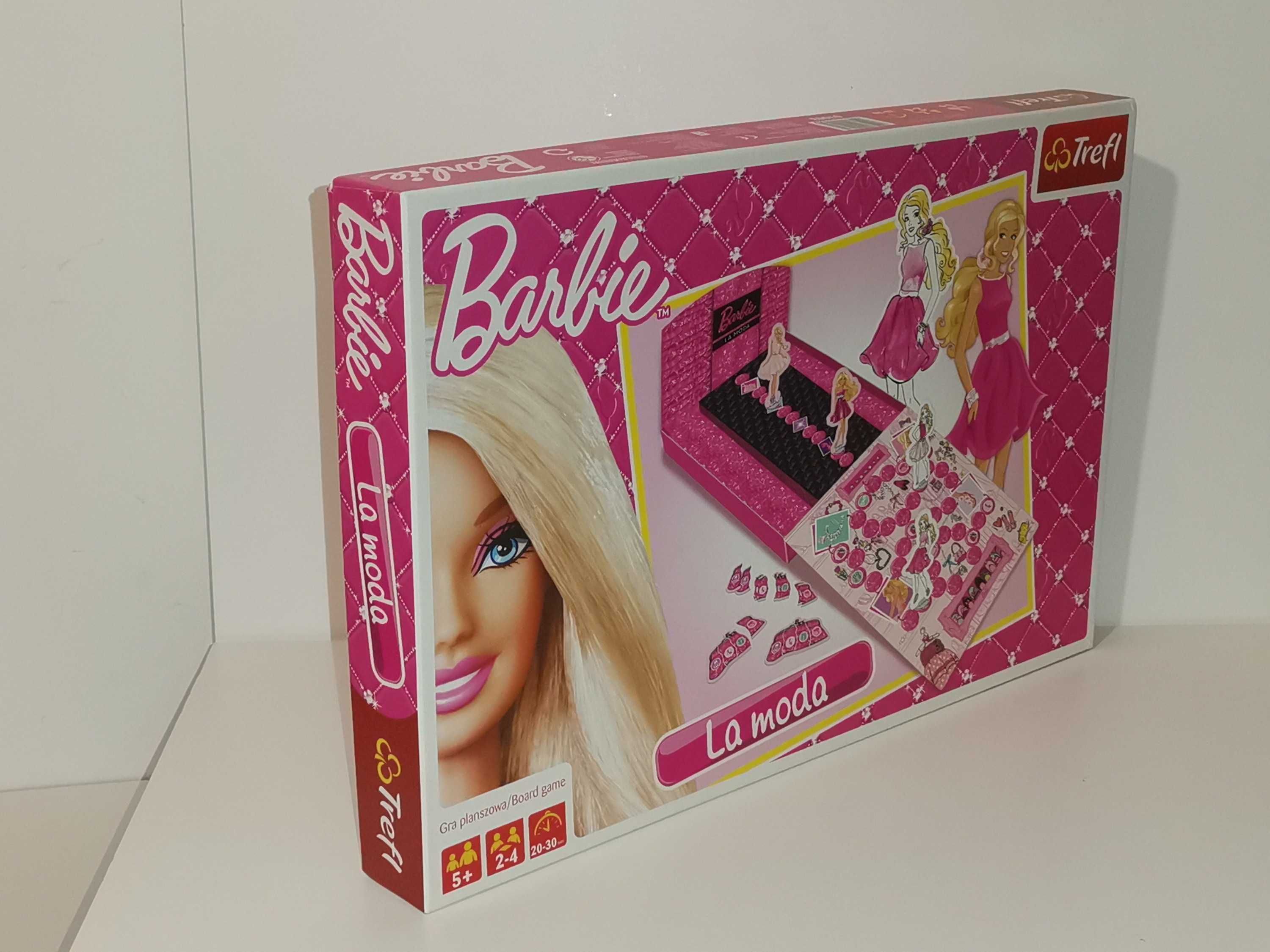 Gra planszowa Trefl - Barbie La Moda - duża