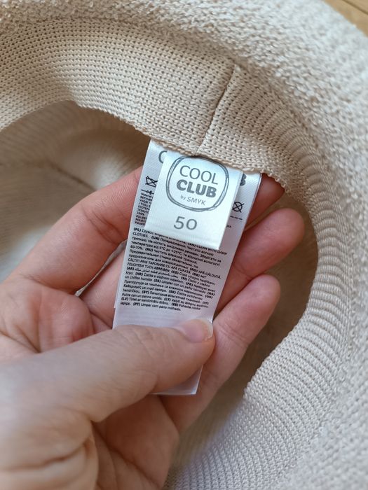 Kapelusz słomkowy dla dziecka, rozmiar 50, Smyk