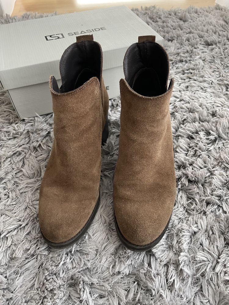 Botas camel Seaside