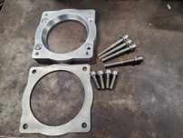 Adapter przepustnicy m54b30 kolektor m50  m62 n62tuning turbo
