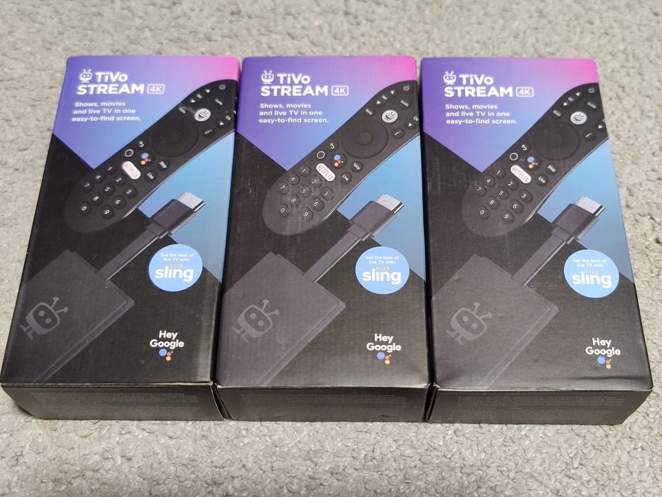 TiVo Stream 4K Media Streamer Медиаплеер Тв приставка Тв бокс