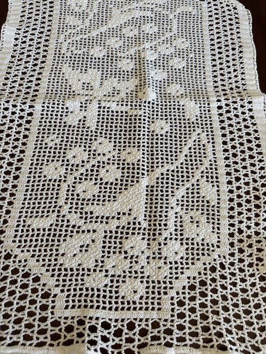 Centro de mesa em croché