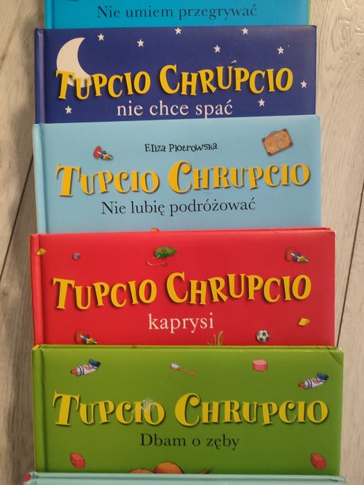 Ksiązki Tupcio Chrupcio