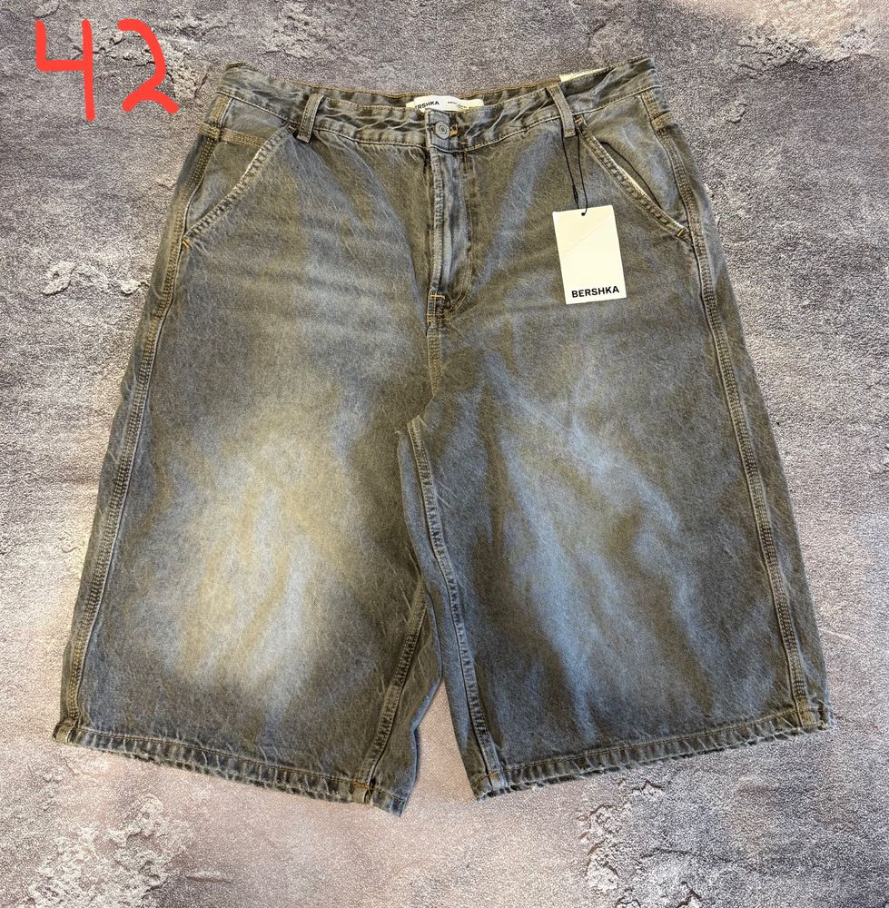 новые бегги шорты bershka