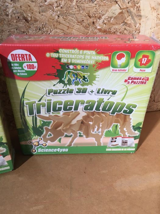 Science 4 you  Puzzle 3 D Triceratops