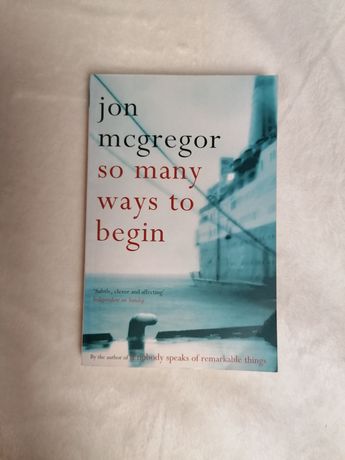 Książka so many ways to begin - Jon Mcgregor