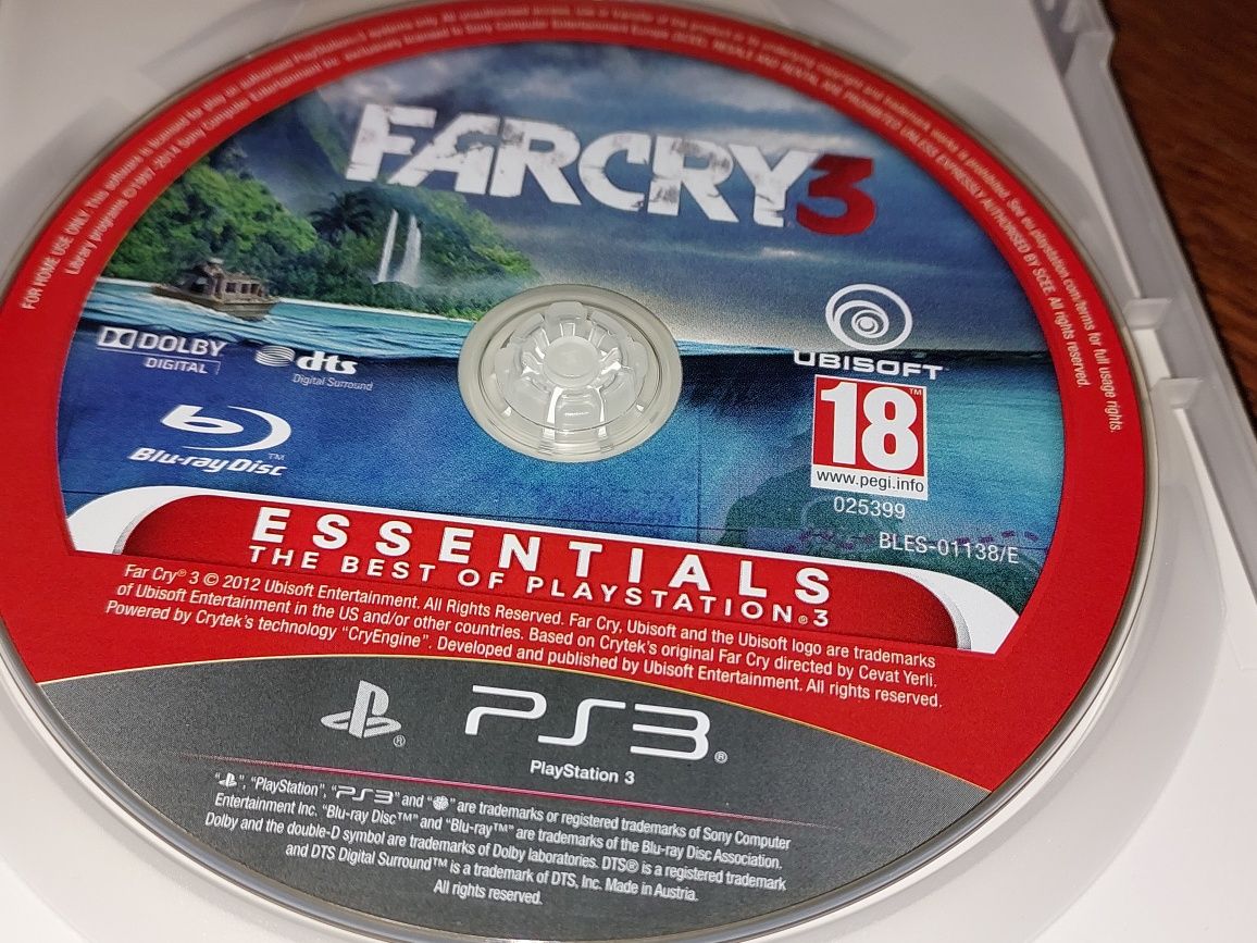 Sony PS3 gra FAR CRY 3 WALKA FARCRY3 online w sieci UBISOFT PEGI-18