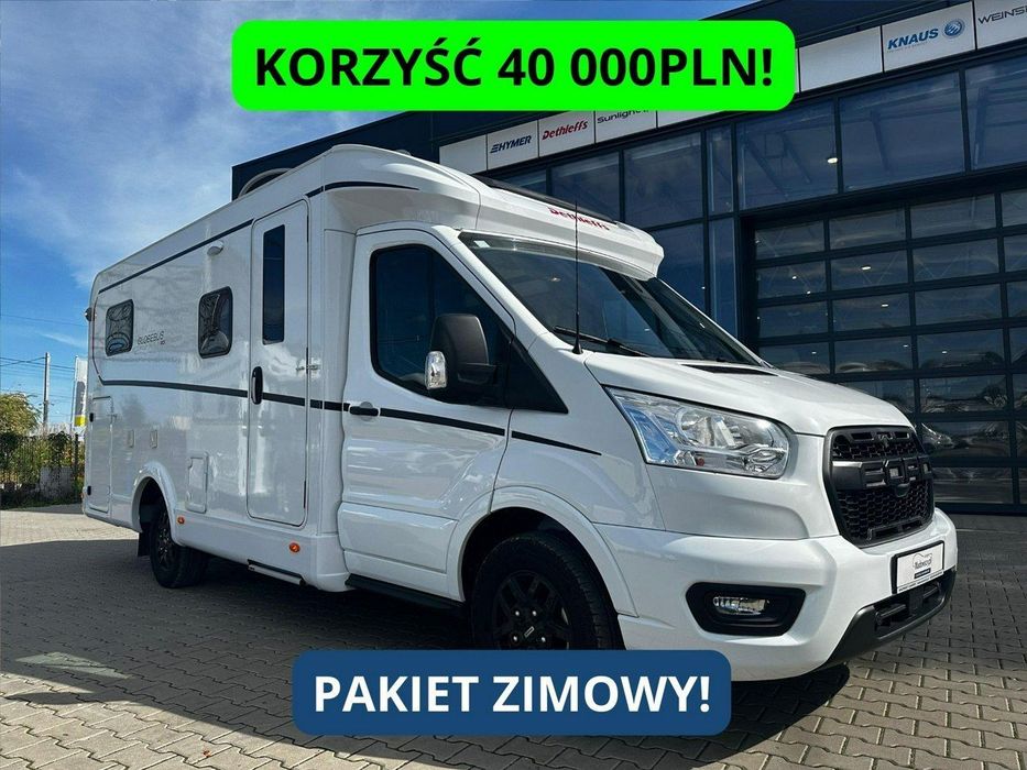 Dethleffs Globebus Go T45  Kompaktowa półintegra z pakietem zimowym! Korzyść 40.000PLN! WARSZAWA