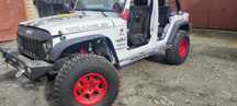Jeep Wrangler Jeep wrangler shark 3.6 v6 plażowy duże koła 2016r