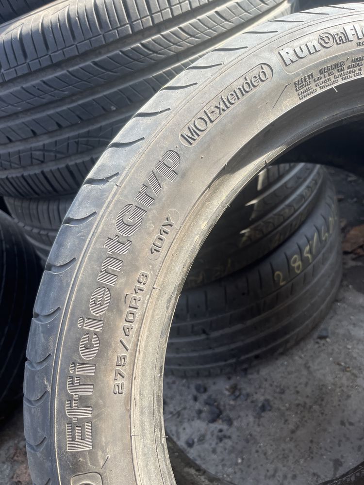 275/40/19 Goodyear Efficient Grip Run Flat 5,5mm 2017r 1szt