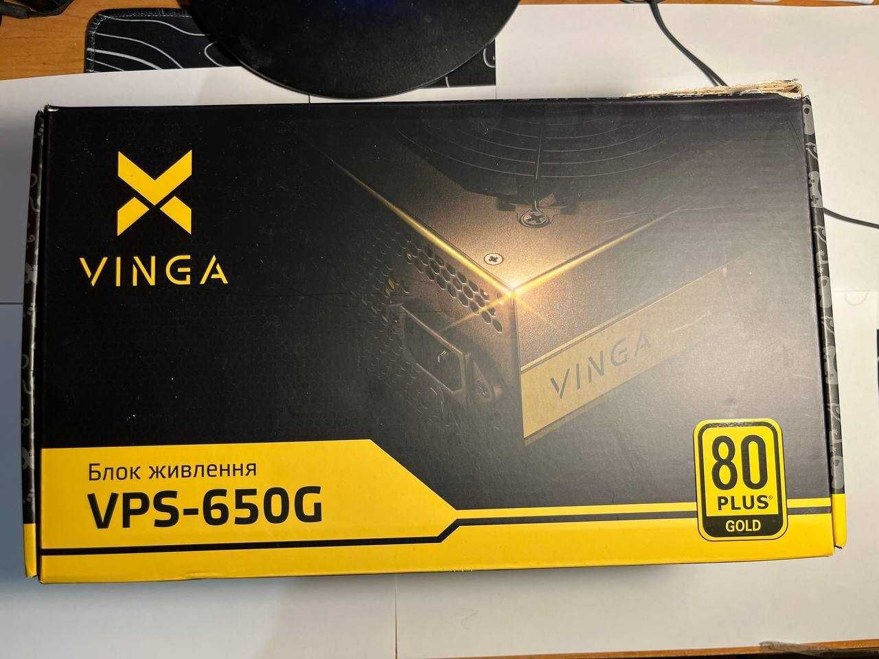 Блок живлення VINGA 650W 80+ Gold