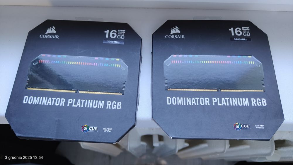 Pamięć RAM DDR4 Corsair Dominator 4x8gb 3200mhz