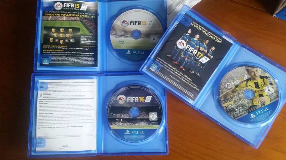 FIFA 15, 16 e 17 - Jogo para Playstation 4